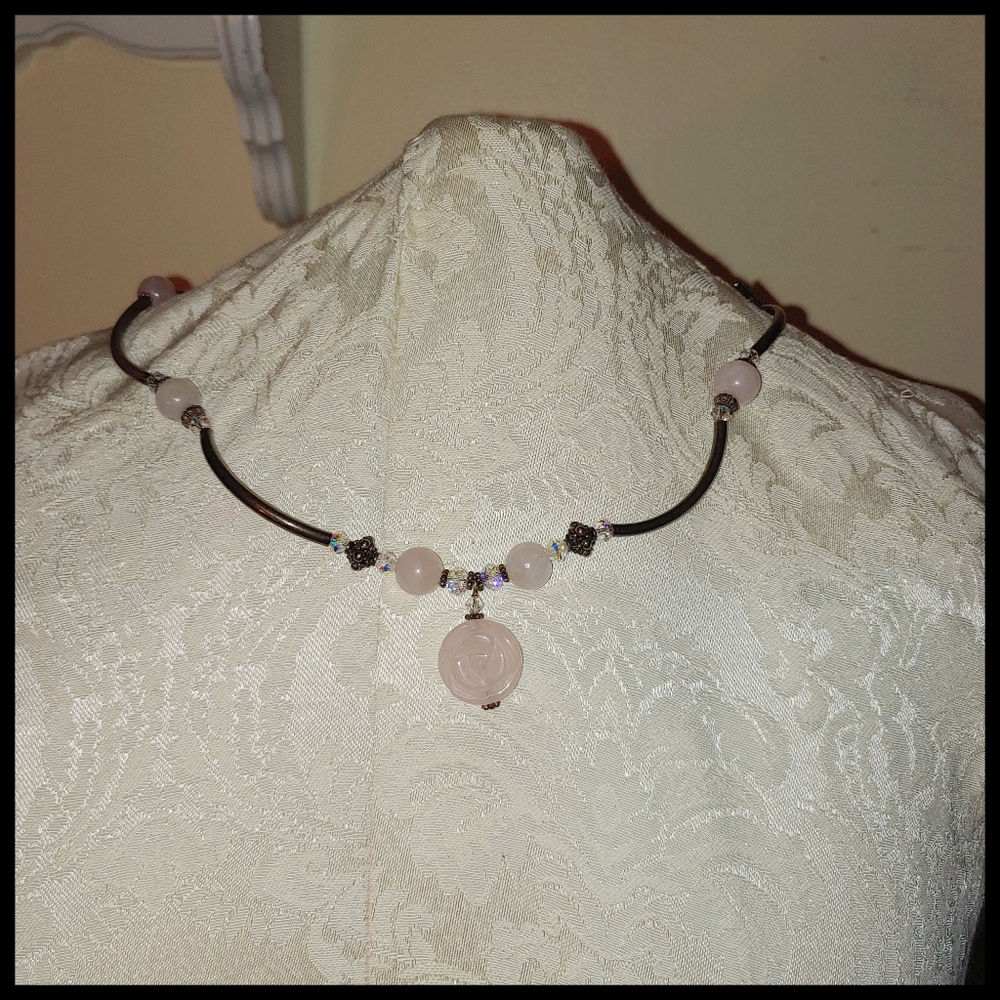 Rose Quartz Necklace
